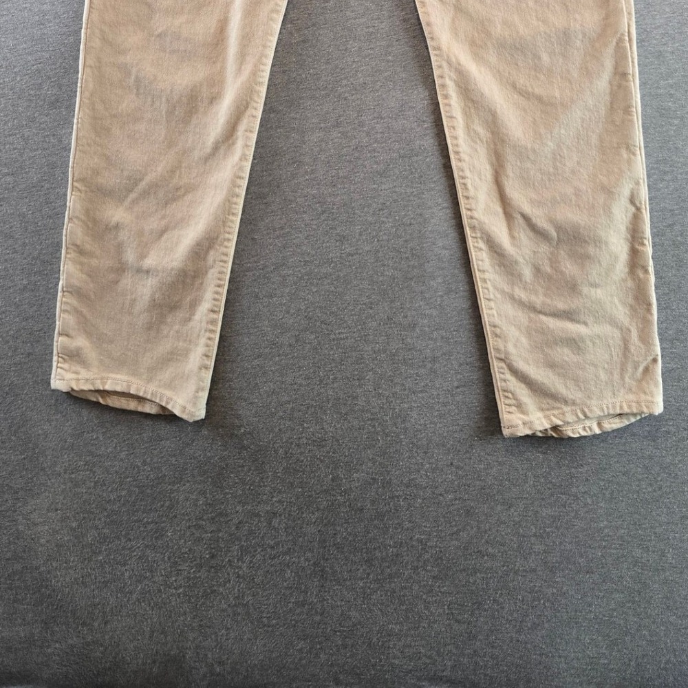 Loro Piana Quarona Pants Mens 36 Beige Italian Cotton Stretch 5 Pocket Trousers - Picture 10 of 15